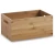 Import wood crafts handmade products bamboo wooden gift packaging display box from China