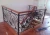 Import wrought iron railing ,worught iron balustrade for decking ,baclony ,stair from China