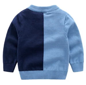 X86170B wholesale korean 100%cotton kids knit sweater