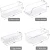 Import XY 129124 Multipurpose Plastic 6 Pieces Stackable Drawers Refrigerator Storage Box pull out fridge storage organizer set from China