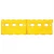 Import Yellow HDPE Removable Plastic Water  Filled Barrier Road Traffic Safety Construction Equipment from China