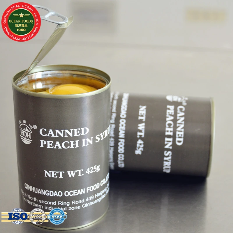 yellow peach can,seedless flesh fruit canned