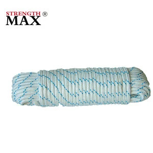Yield Strength PP Fiber Danline Mooring Rope Plastic Braided Marine Color Rope