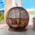 Import Yizhou Indoor outdoor apple cage round bed club hotel garden wicker solarium tanning sunbed rattan apple sun bed rattan from China