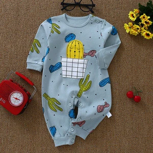 YQ141 2018 hot sale fashion organic cotton import baby clothes china baby romper / baby toddler clothing