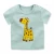 Import 0-5 years old children clothes boys and girls cotton cartoon short-sleeved shirt wholesale from China