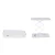 Import Share to LED Trade Show Display Table Rectangle Pop Up Counter Foldable Trade Show Counter Desk Pop Up Booth Table Wit from China