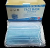 3 Layers Blue Non-Woven Disposable Protective Breathe Freely Face Mask