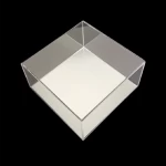 Custom clear acrylic display box