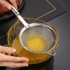 Stainless Steel Slotted Mesh Ladle Strainer For Skimmer Colander Skimming Spoon Kitchen Tools