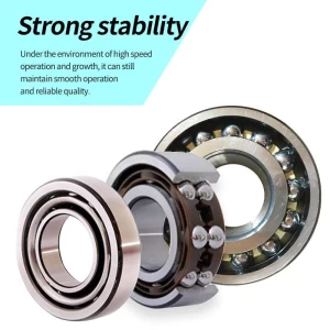 Construction Machinery Double-row Angular Contact Ball Bearings (5200/5201/5210/5212), Etc.From 500