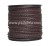 Import Round Braided Genuine leather cord from India