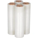 Durable Clear Transparent PE Stretch Film Low Price Jumbo Roll For Machine Use Pallet Wrapping