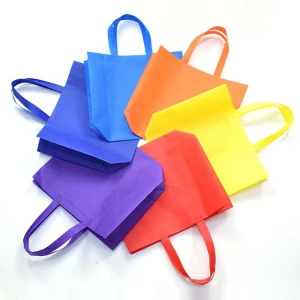 Biodegradable poly-lactic acid non woven bag