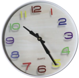 Modern Classical Simplicity colour Home Decoration Round Cheap Wall Clock130-203479