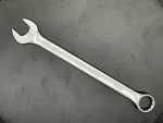 Middly Combination Wrench/Open-Ring Spanner, Matt Finish 55/64inch Cr-V