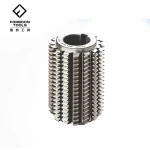 Sprocket Involute gear skiving shaper cutter Cemented carbide HSS gear cutters for sale