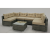 Import hot sale cheap L shape sofa set modern garden wicker furniture all weather rattan sofa set from China