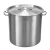 Import 03 style 98L-213L 304 Big  commercial cooking pots outdoor stainless steel cooking stock pots soup pot from China