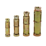 Fix-bolt Iron Material 3PCS Sleeve Fixing Anchor Bolts / Shield Anchor Fasteners M6 M8 M10