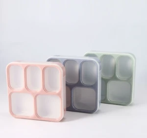 Plastic Square Ultra-thin Bento Box