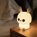 Baby Cute Rechargeable Touch silicone Gift Color Night Light