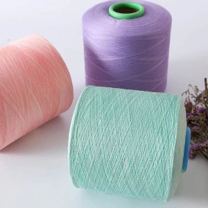 Woolen yarn super cool bamboo hemp spring and summer yarn viscose polyester blended yarn factory direct sale