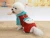 Import Funny snowman flannel pet coat warm four-legged dog clothes from China