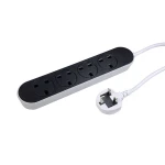 Top seller UK 3 pin plugs power strip with 1.5m extension cord for durable power bar with 4 AC outlets power socket