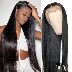 10A Deep Wave Lace Front Wigs Human Hair 20 Inch