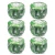 Import Wholesale 6 Pack Citronella Scented Candles in Green Tin Natural Soy Wax Mosquito Repellent Candles from USA