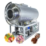 Industrial goat milk honey candy vegetable vacuum freeze dryer machine, mangosteen okra whey powder freeze dryer machine