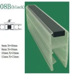 magnetic glass door seal strip