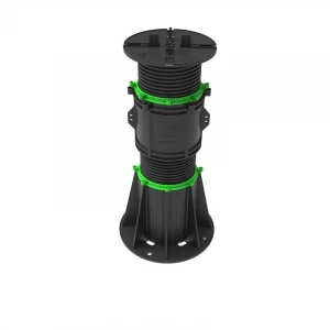Easy installation adjustable plastic pedestal for paving,composite decking and marble
