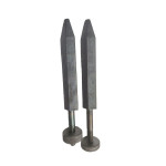 Seeder Spare Parts OEM Hot Die Forged Steel Harrow Tooth For Agricultural Machinery