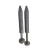 Import Factory Supply OEM Agricultural Equipment Spare Parts Alloy Carbon Steel Harrow Spike Tooth from China
