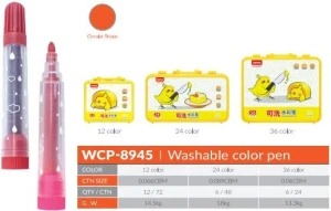 Washable Color Pen Sets