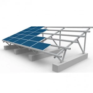 Pre-installed solar PV mounting structures