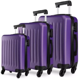 Wholesale Custom Men Women Abs Luggage Organizer Travel Bags 3 Piece Suitcase Luggage Sets
