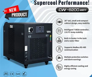 Industrial Chiller CW-6200ANRTY for Laboratory Equipment