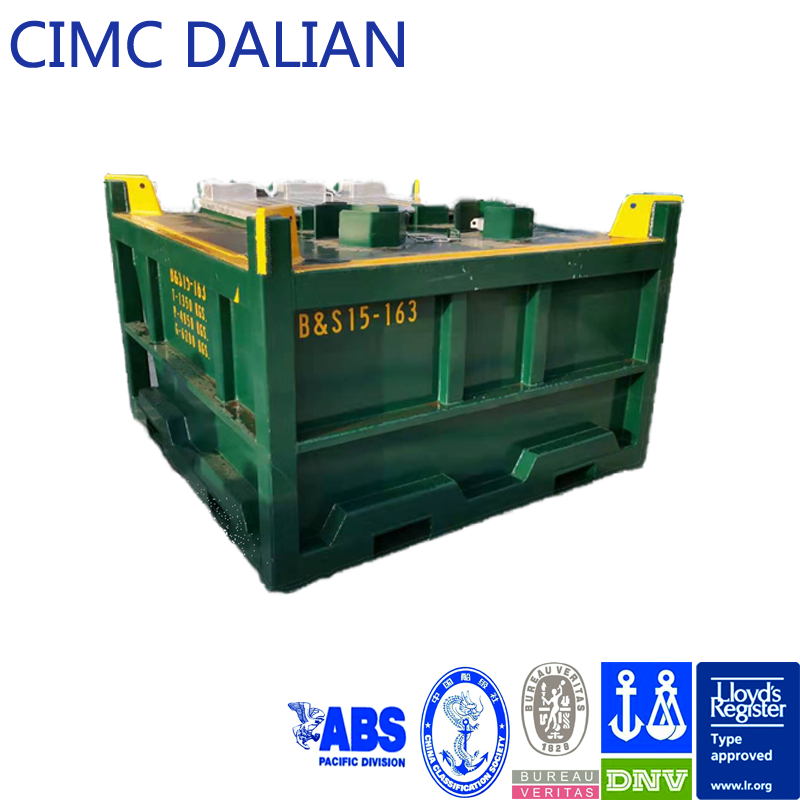 Dalian CIMC Logistics Equipment Co., Ltd. Offshore Closed Cutting Skip Container