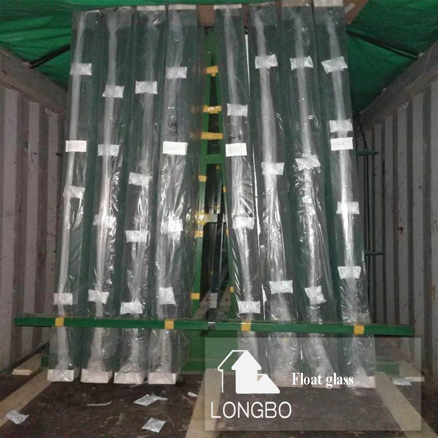 Buy 8-19mm Jumbo Size Clear Float Piece Glass For Building from Longbo ...