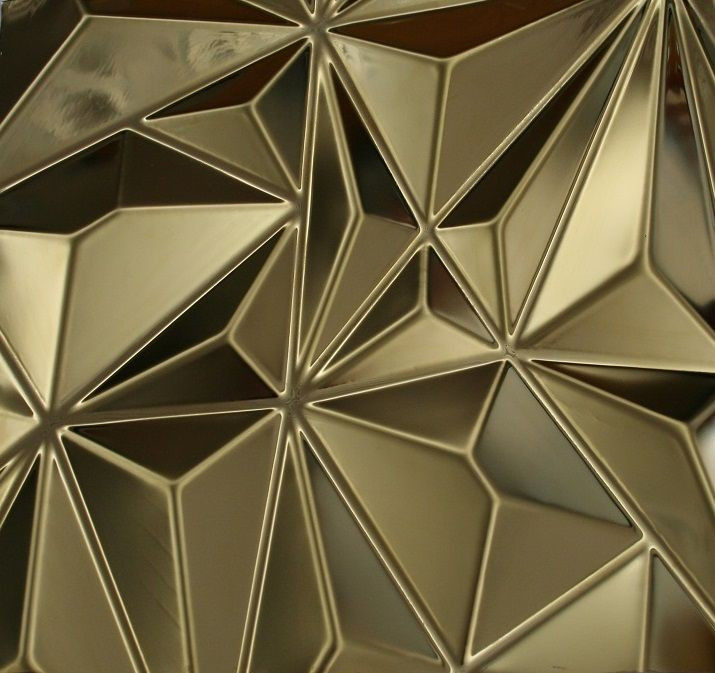Buy Chrystals, 3d Design Stainless Steel Sheets from Hwa Lin Stainless ...