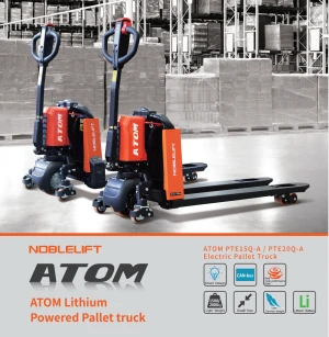 PTE15Q & PTE20Q Electric forklift, electric pallet jack with lithium battery