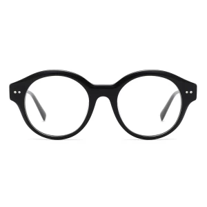 1540 China wholesale high quality eyewear round acetate optical eyeglasses