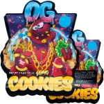 Small Resealable Smell Proof Mylar Bag Shaped Bag