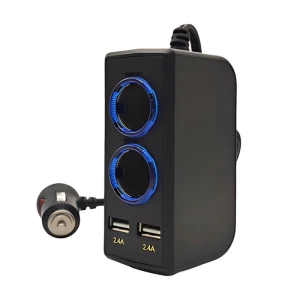 Car charger with cable