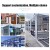 Import Container homes 20ft prefab shipping tiny house kit Container House Movable Prefabricated House from China