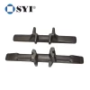 SYI OEM Austempered Ductile Iron Castings Ductile Iron Undercarriage Rubber Track Cast Iron Metal Core