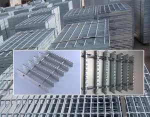 Aluminum Bar Gratings for Flooring, Tread, Construction and Architecture Applications